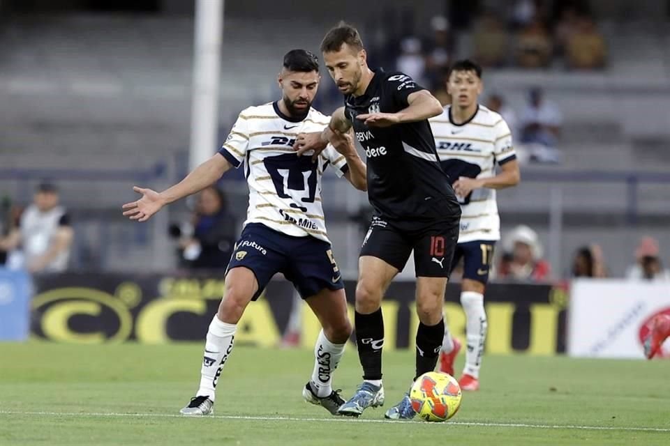 Sergio Canles abrió el marcador en Ciudad Universitaria.