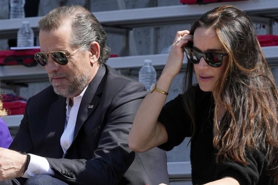 Hunter Biden y Ashley Biden durante un evento en Philadelphia el 15 de mayo del 2023.