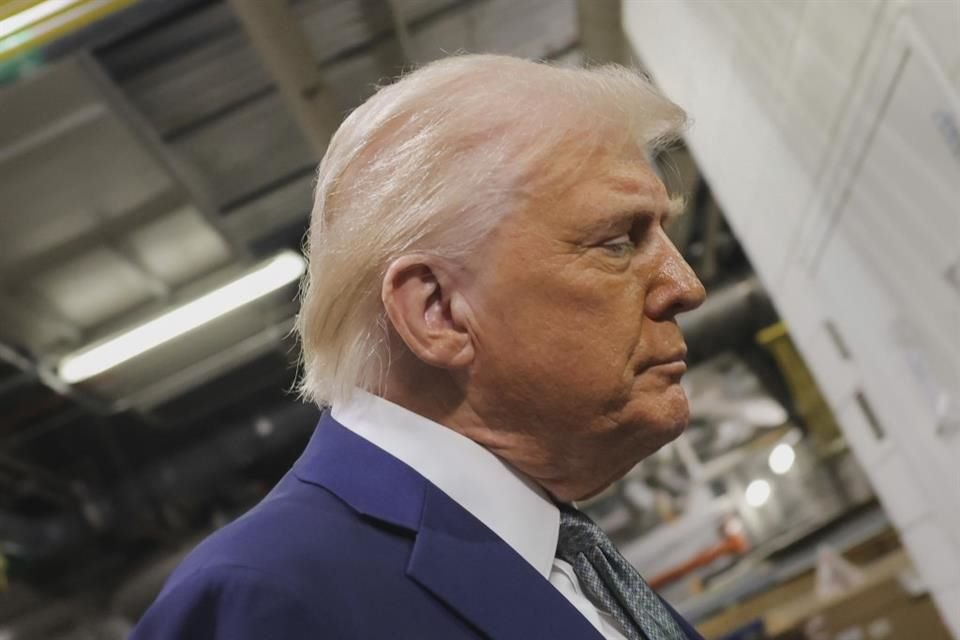 El Presidente Donald Trump durante una visita al Centro Kennedy el 17 de marzo.