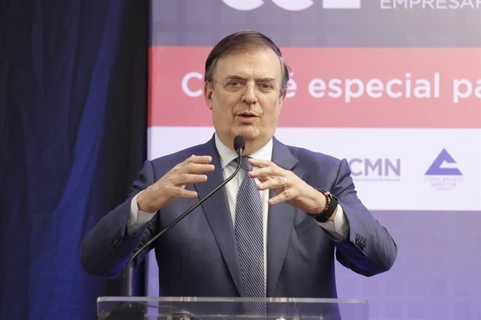 Ebrard consideró que la revisión del T-MEc podría iniciar en la segunda mitad del año.