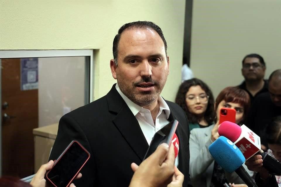 Yerel Kongre'deki Morena grubunun koordinatörü Mario Soto.