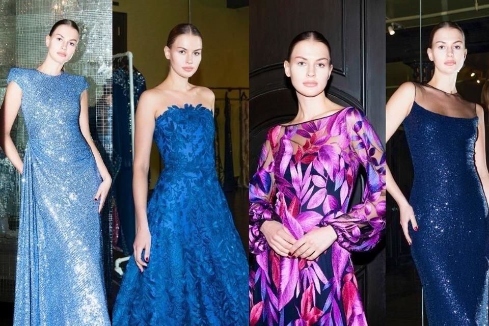El creador indio Naeem Khan se inspira en el Taj Mahal para su nueva colección.