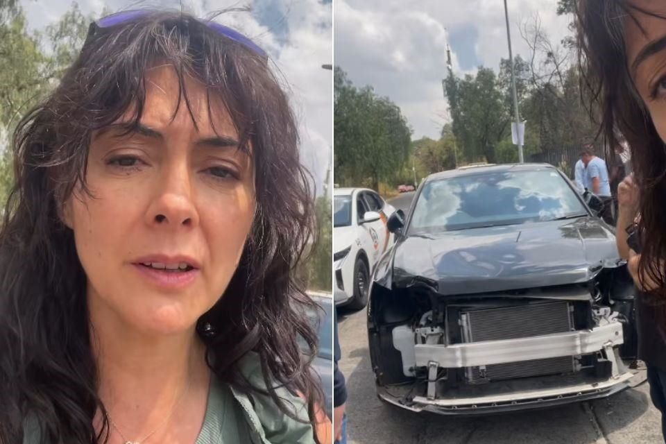 La actriz Verónica Jaspeado denunció el robo de autopartes de su vehículo a plena luz del día; se encontraba estacionado en CU.