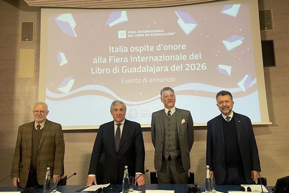 Representantes de la FIL y el Ministerio de Asuntos Exteriores y Cooperación Internacional de Italia dieron a conocer el anuncio en Roma.