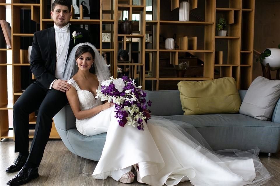 Denisse Tanguma Villarreal y Daniel Martínez Charur