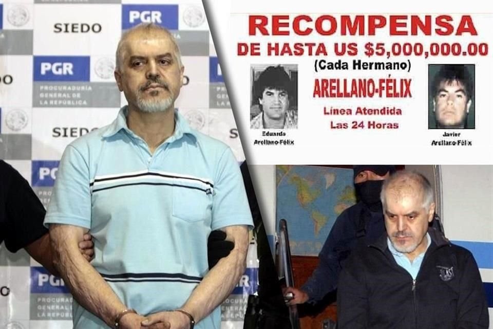 Eduardo Arellano Félix, 'El Doctor', líder del Cártel de Tijuana, fue liberado de prisión en EU donde cumplía pena por narco, reportó EFE. 