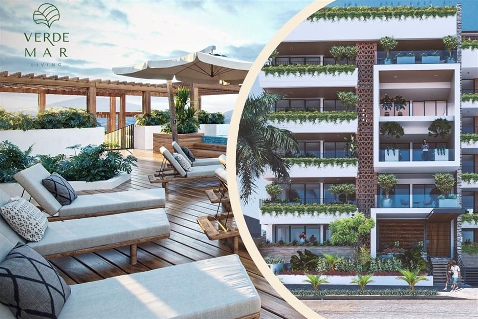 Verde Mar en Puerto Vallarta, es el primer desarrollo hecho, dirigido y armado totalmente por Axioma. 