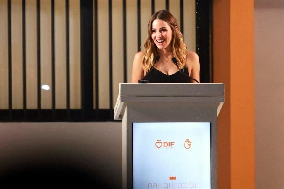 La titular de Amar a Nuevo León, Mariana Rodríguez.