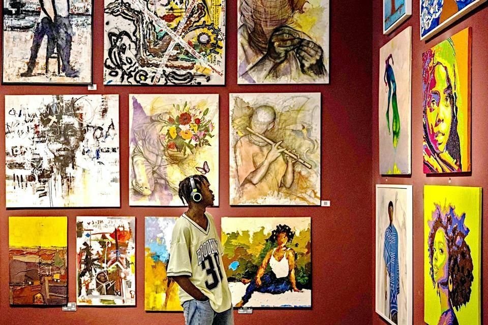 Muestra de la feria de arte +234.