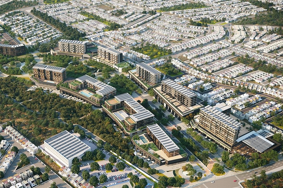 El Masterplan. Lyra, será un desarrollo de 10 torres departamentales, rodeadas de 9 hectáreas de áreas verdes, ¡un segundo pulmón verde para Monterrey!  