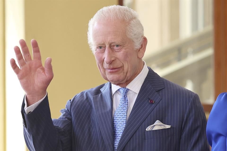 El Rey Carlos III envió condolencias a las víctimas del sismo ocurrido en Myanmar, el viernes pasado.