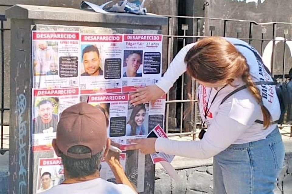 Miembros de Luz de Esperanza exigieron justicia.