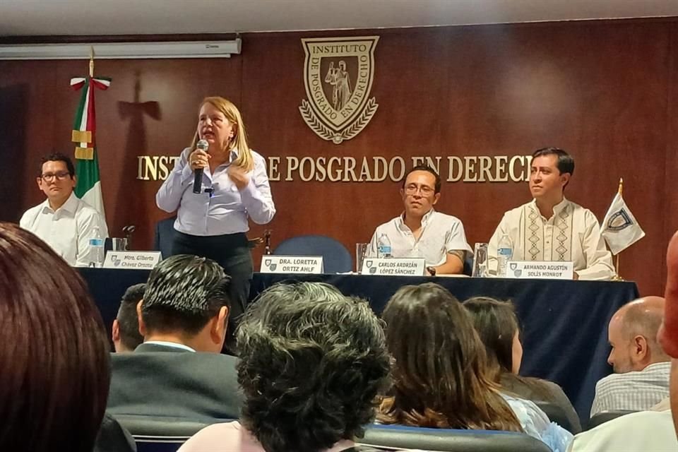 Ministra Loretta Ortiz informó que por lo pronto no pedirá licencia en SCJN para hacer proselitismo, pero que atenderá resoluciones del INE.