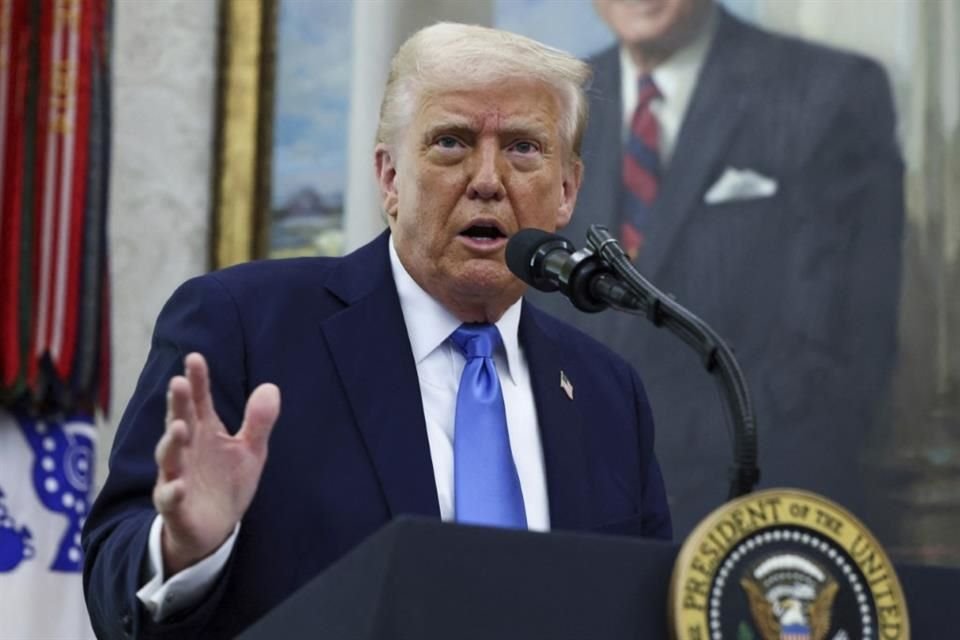 El Presidente Donald Trump insinuó que podría tener un tercer mandato en los Estados Unidos.