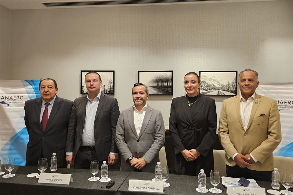 Cuitláhuac Gutiérrez, nuevo presidente de Canaero para el periodo 2025-2026.