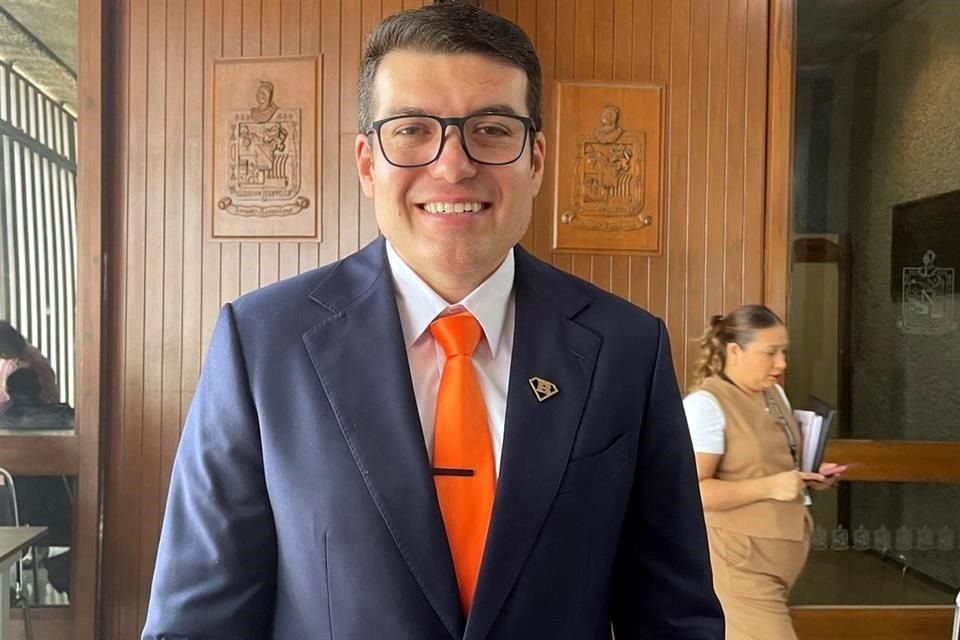 Baltazar Martínez, diputado y dirigente de Movimiento Ciudadano en Nuevo León.