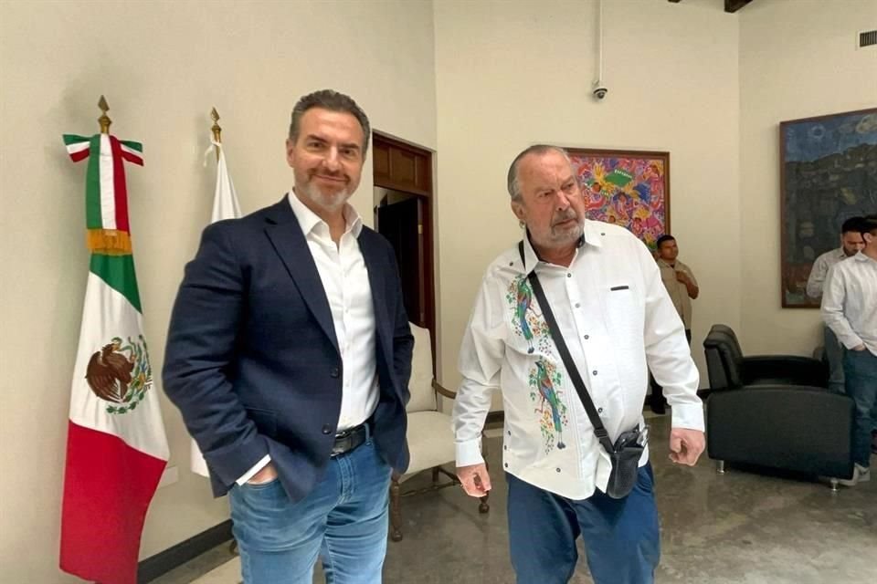 Adrián de la Garza y Mauricio Fernández.