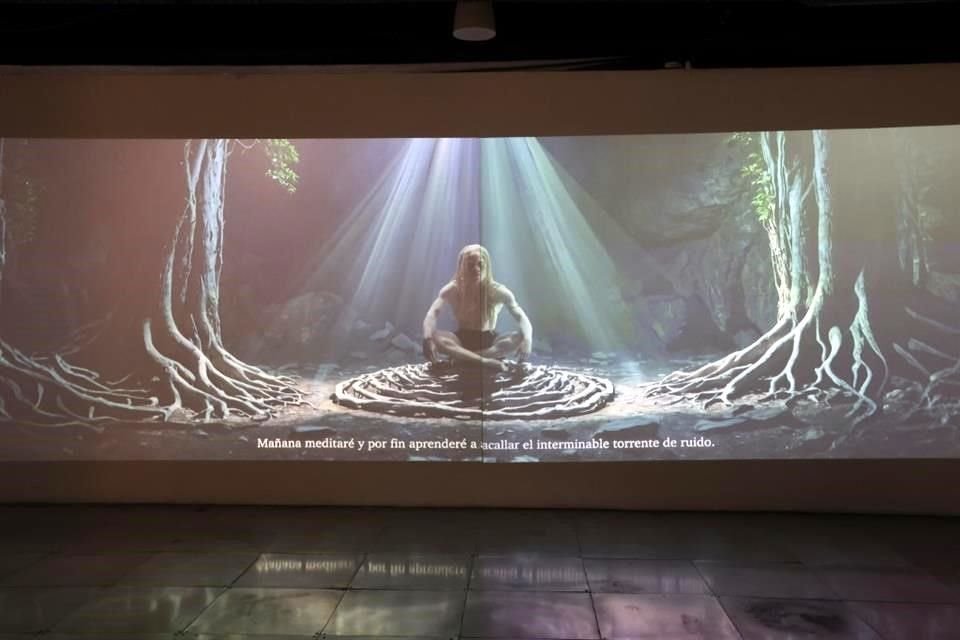 'Ventanas al futuro' presenta piezas que ofrecen un panorama futurista no apocalíptico en el que humanos y máquinas colaboran.