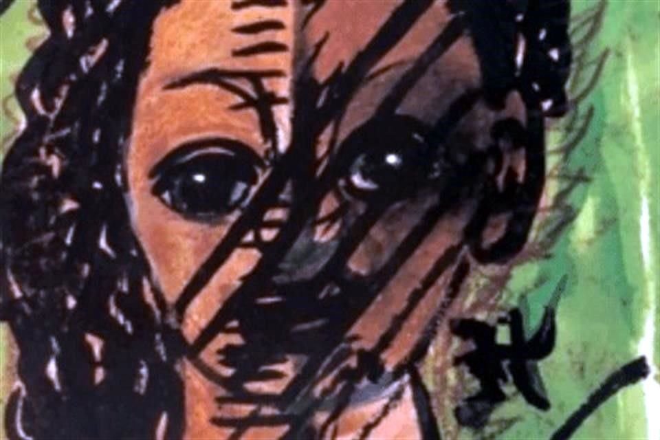 Detalle de una lás páginas faltantes del diario de Frida Kahlo.