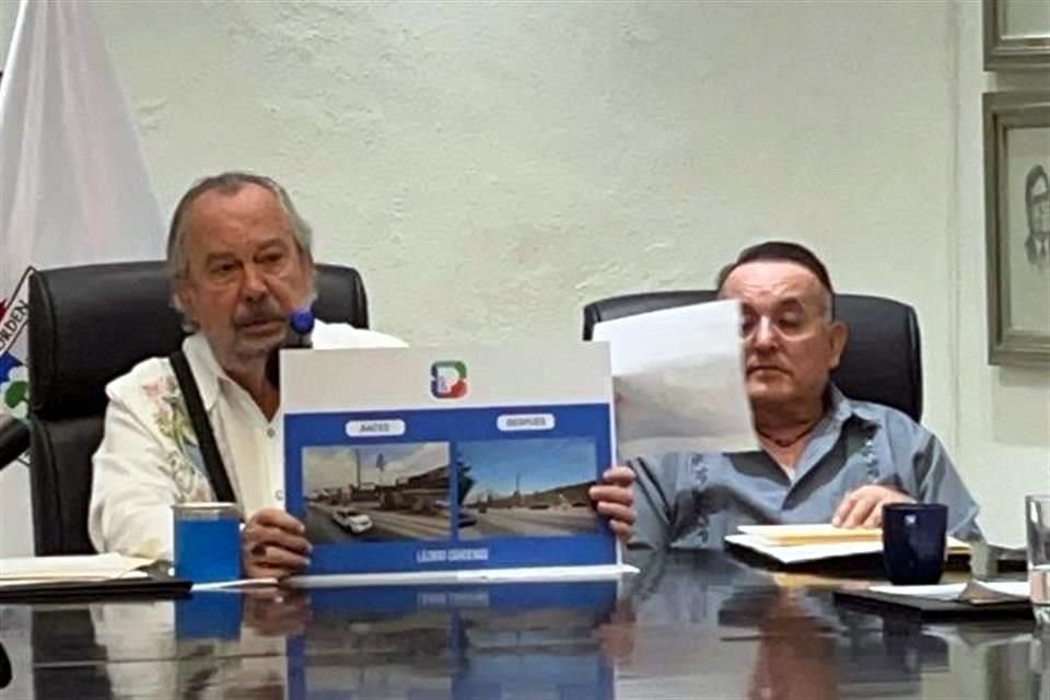 En sesión de Cabildo, el Alcalde Mauricio Fernández señaló Semarnat no encontró anomalías en el parque.