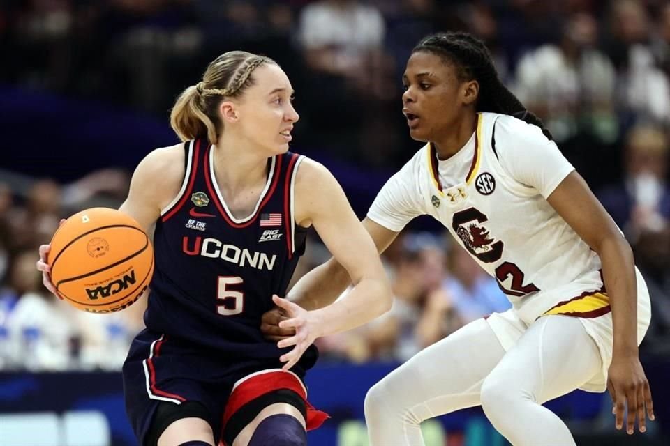 UConn le pasó por encima a Carolina del Sur, escuadra que iba por el bicampeonato nacional.