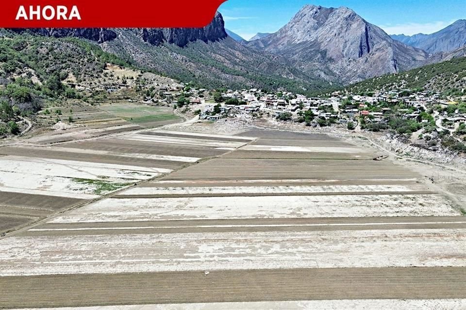 El terreno, de unas 20 hectáreas, luce seco y los habitantes de la comunidad buscan de nuevo realizar siembras.