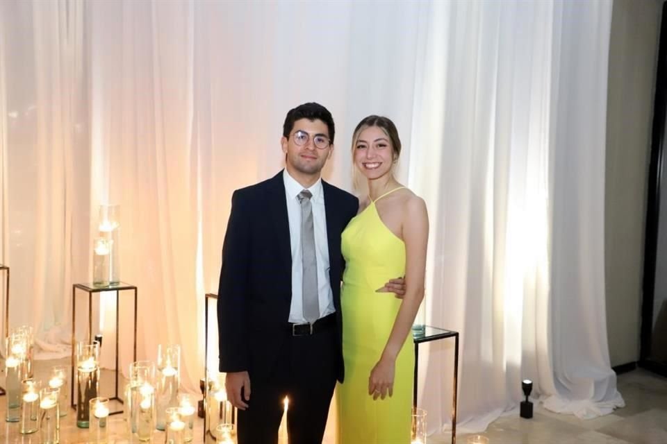 Daniel Ramírez y Andrea Cuevas