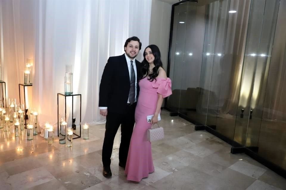 Lucas Salinas y Andrea Savloff