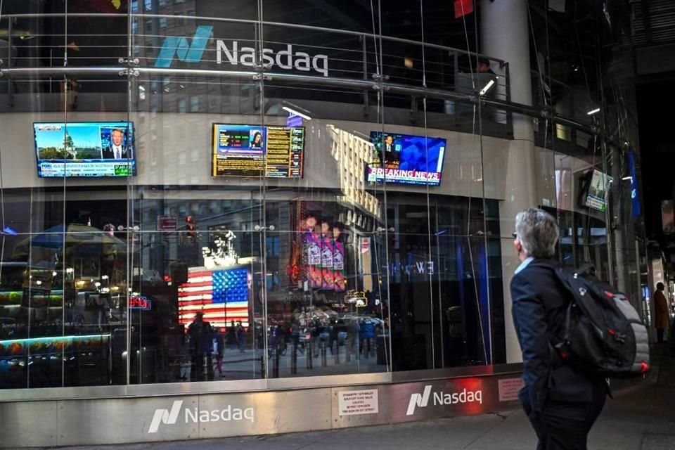 El índice tecnológico Nasdaq registró su segundo mayor aumento porcentual diario en los registros bursátiles.