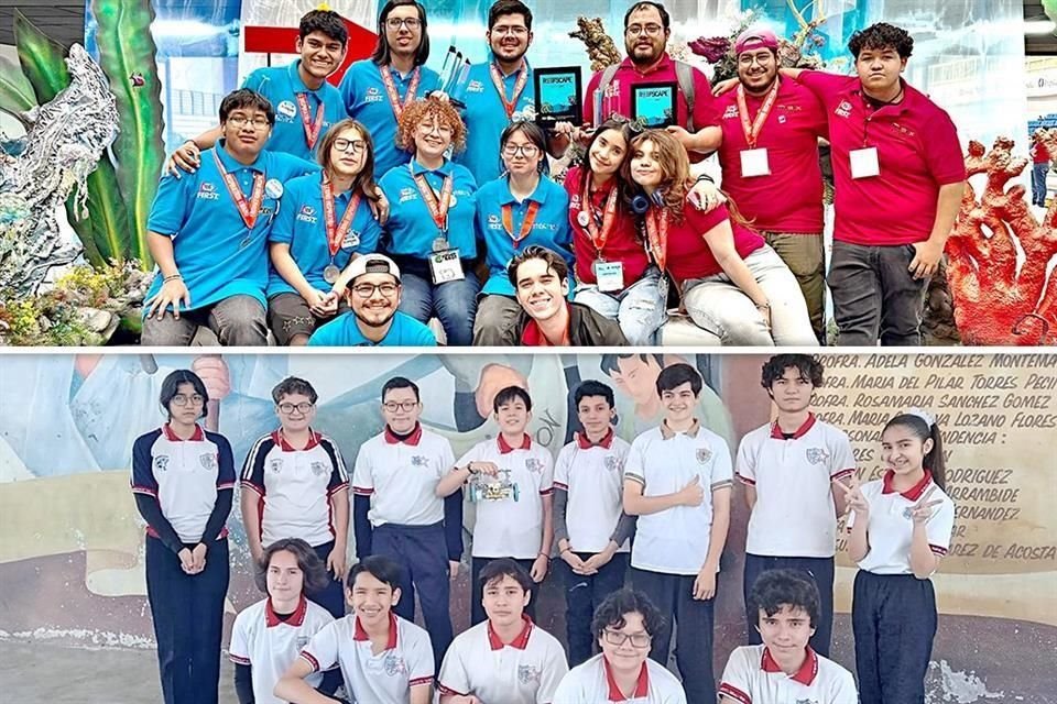 Los equipos de Project STAMex y del Programa Curricular Avanzado (PCA) son dos de estos grupos de Nuevo León que, en esta ocasión, buscan llegar al mundial de FIRST Robotics Competition (FRC)