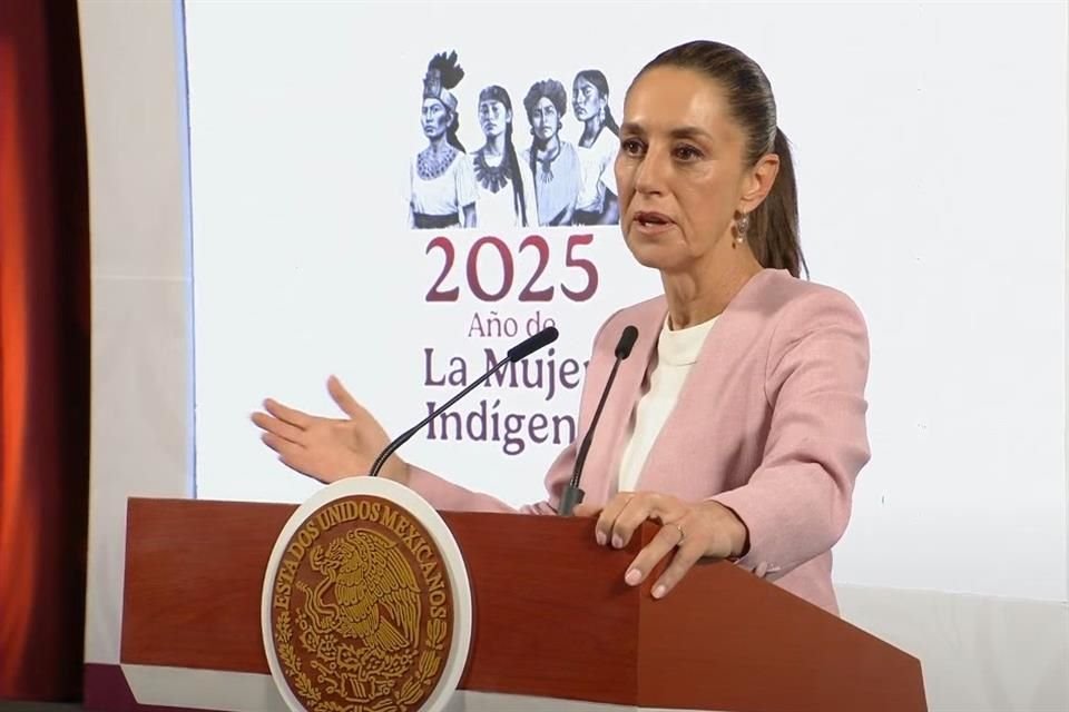 Claudia Sheinbaum, Presidenta de México.
