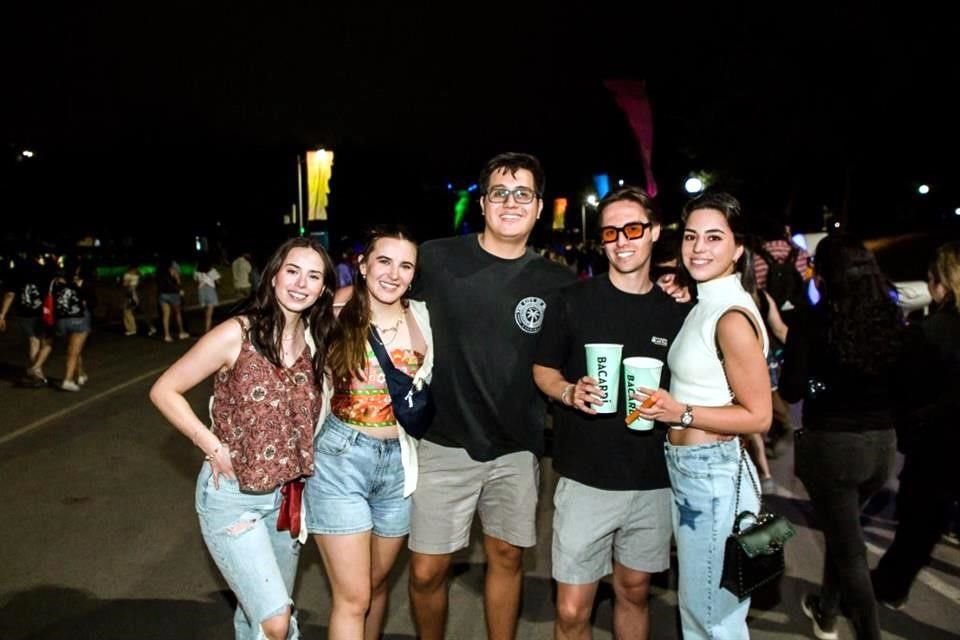 Ana Paula Santos, Mariana de la Garza, Andrés López, Gonzalo Hatchwell y Rocío Issasi