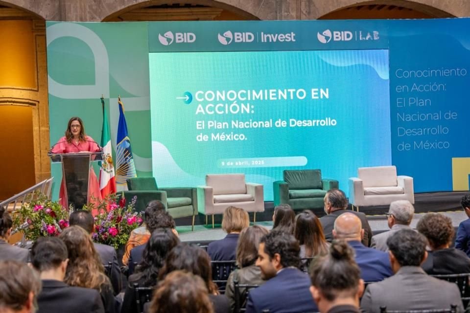 Laura Ripani, representante del BID en México.