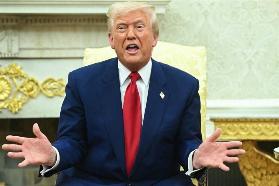 Donald Trump, Presidente de Estados Unidos.
