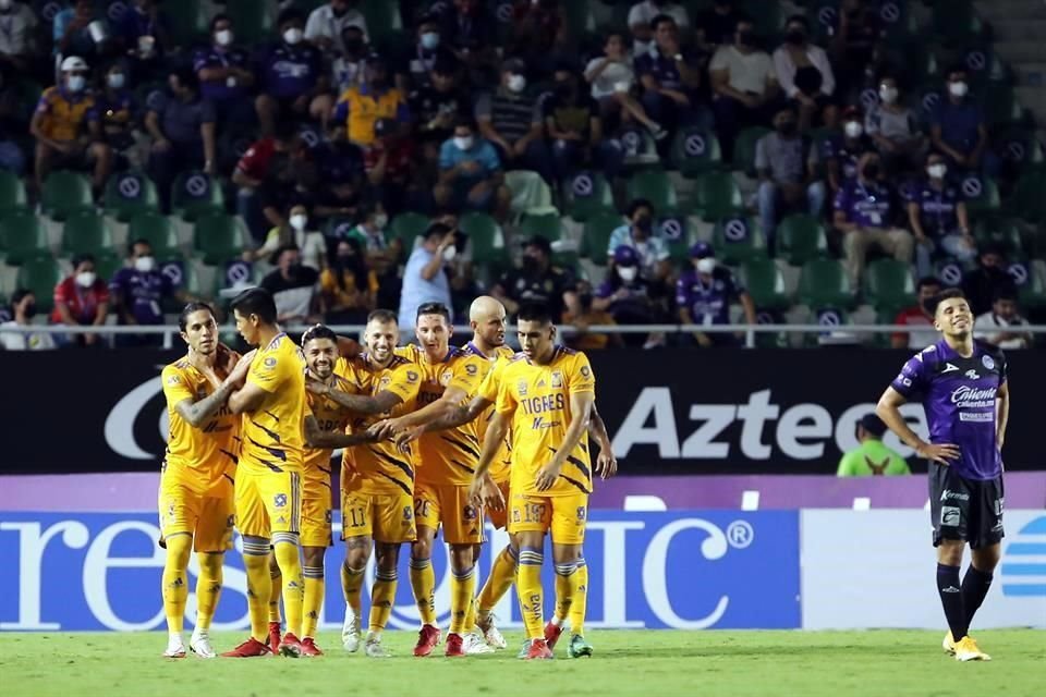 Los felinos llegaron a 11 puntos y ya son la mejor ofensiva. El 'Diente' tiene ya 5 goles en el torneo.