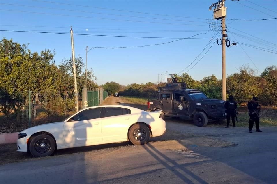 El enfrentamiento fue reportado alrededor de las 17:15 horas, en un área despoblada de la Congregación Calles.