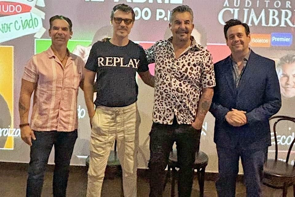 Los actores estarán mañana con la comedia 'Soltero, Casado, Viudo y Divorciado'.