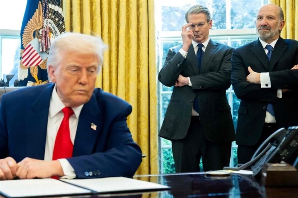 El secretario del Tesoro, Scott Bessent, conversó extensamente con el Presidente Donald Trump.