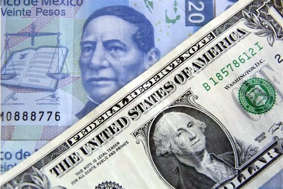 El tipo de cambio se ha mantenido por debajo de los 20 pesos por dólar.
