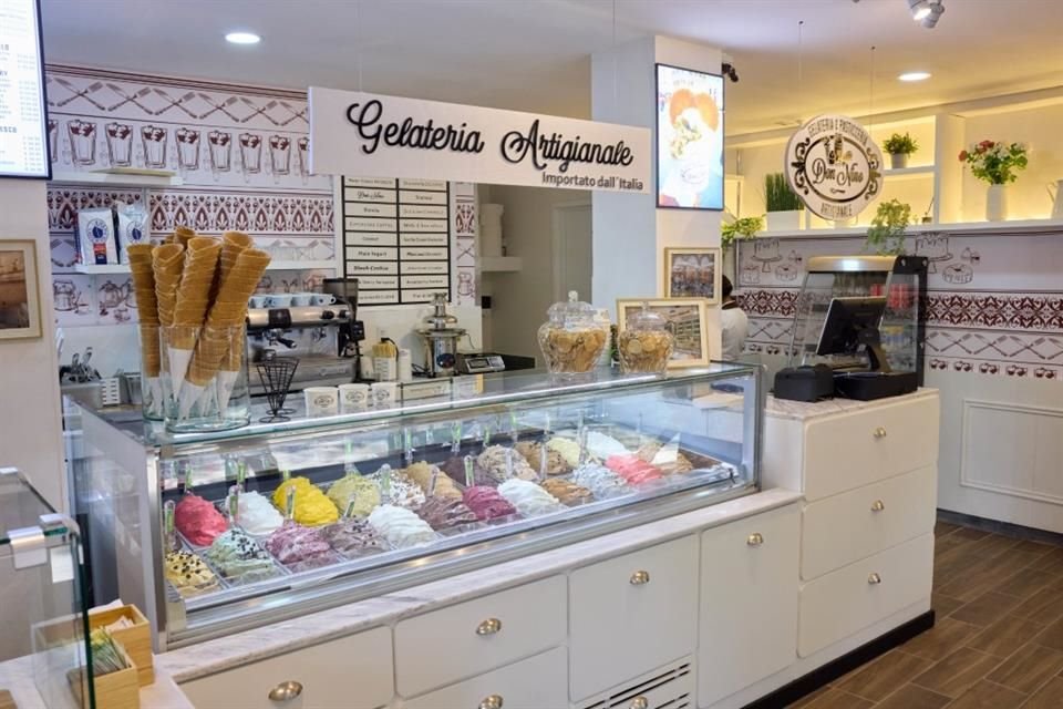 Don Nino, gelatería y pasticceria italiana, abrió sus puertas en Polanco con gelatos artesanales, repostería y café.