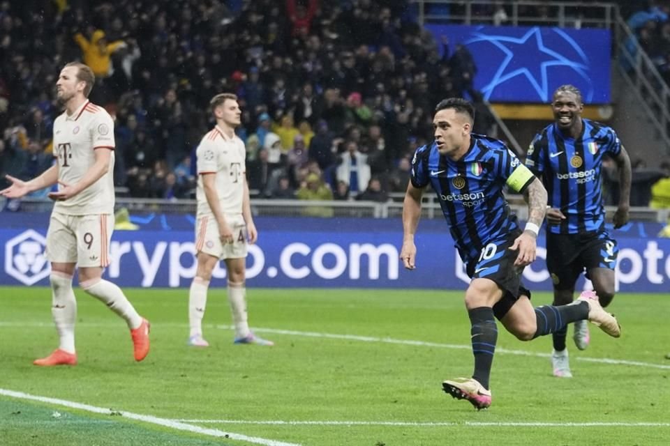 El Inter finiquitó el pase frente al Bayern Múnich.