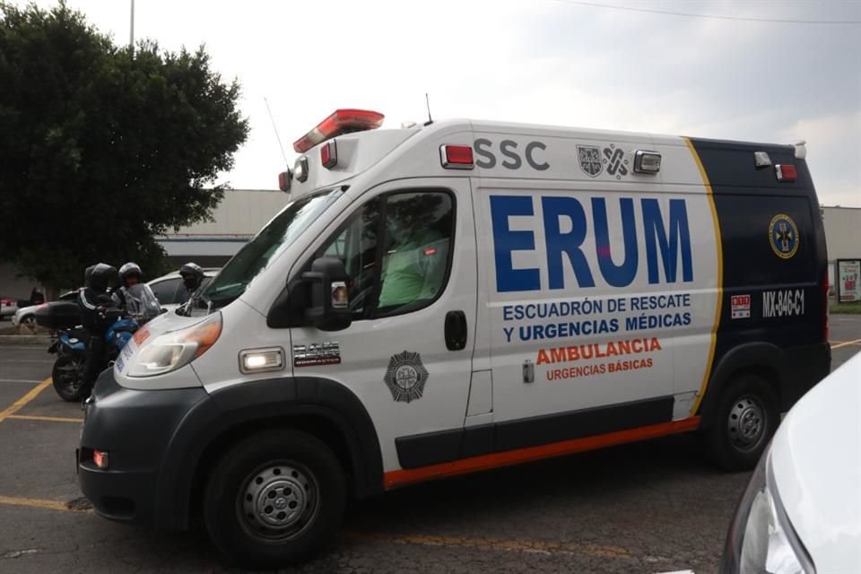 En 600 mil 254 de las atenciones acudió personal en ambulancias de ERUM, CRUM o Cruz Roja.