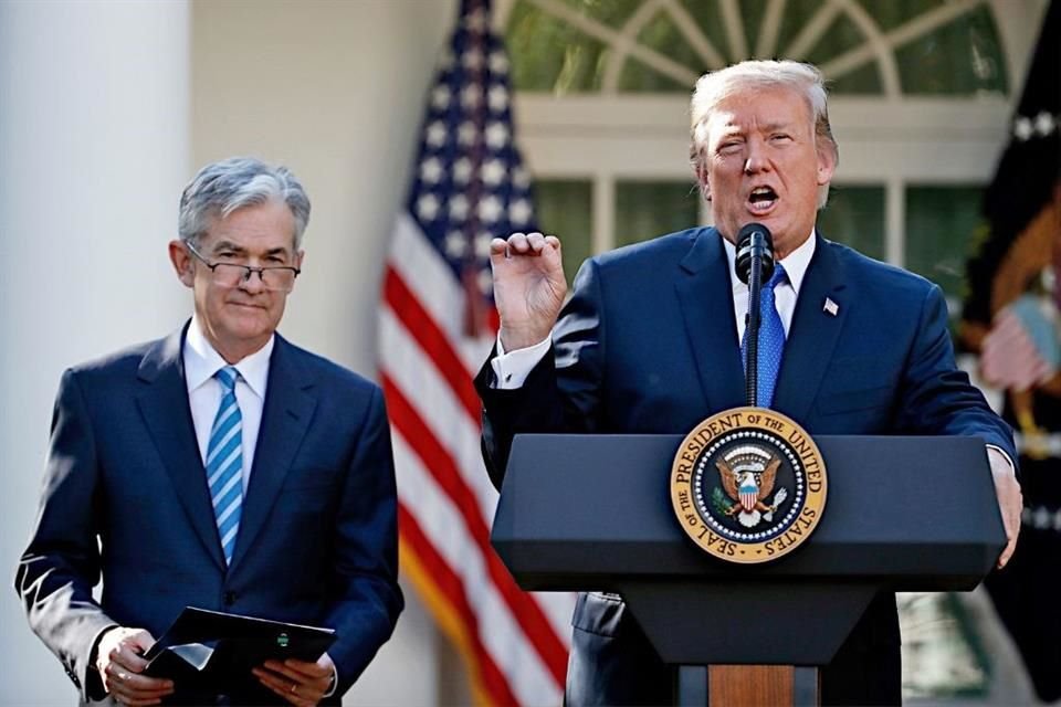 El Presidente Trump dijo a principios de abril que no tenía intención de despedir al titular de la Reserva Federal, Jerome Powell.