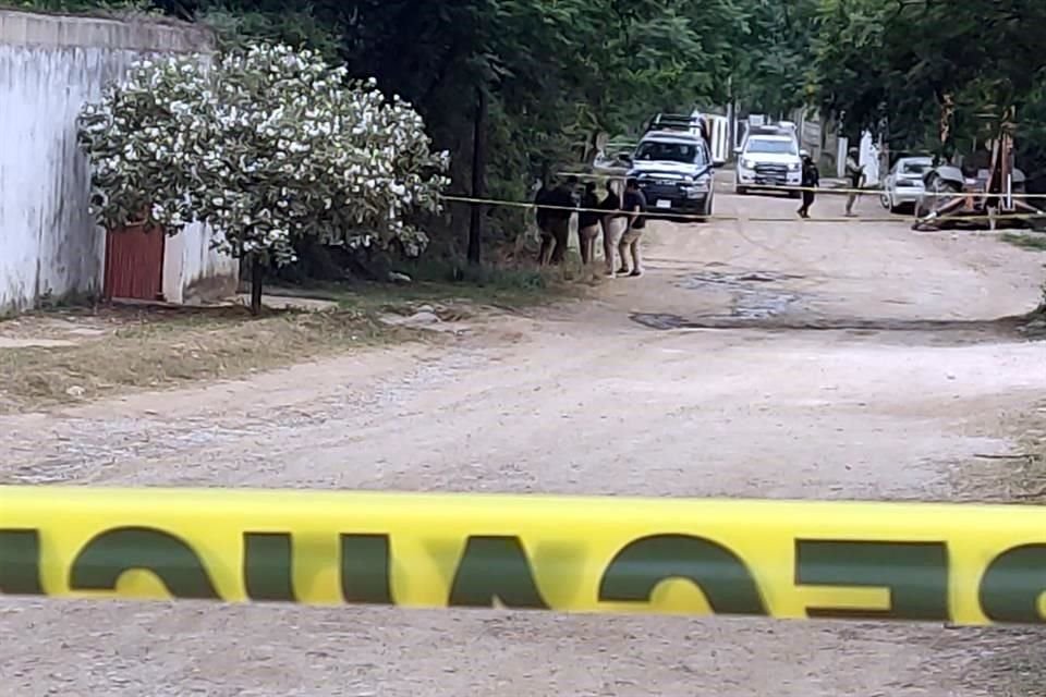 La movilización se dio en la calle Cerezo, en la Colonia Jardines de la Silla.