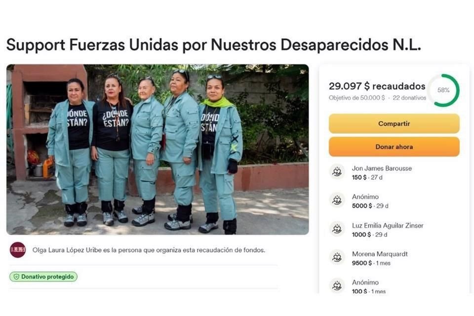 Madres buscadoras de Nuevo León.