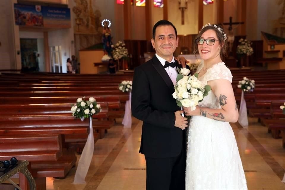 Roberto Torres y Priscila Guajardo