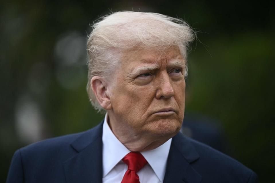 El Presidente Donald Trump durante un evento de Pascua en la Casa Blanca, el 21 de abril del 2025.