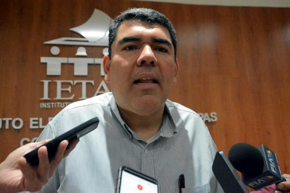 Juan José Ramos Charre,  presidente del Instituto Electoral de Tamaulipas.