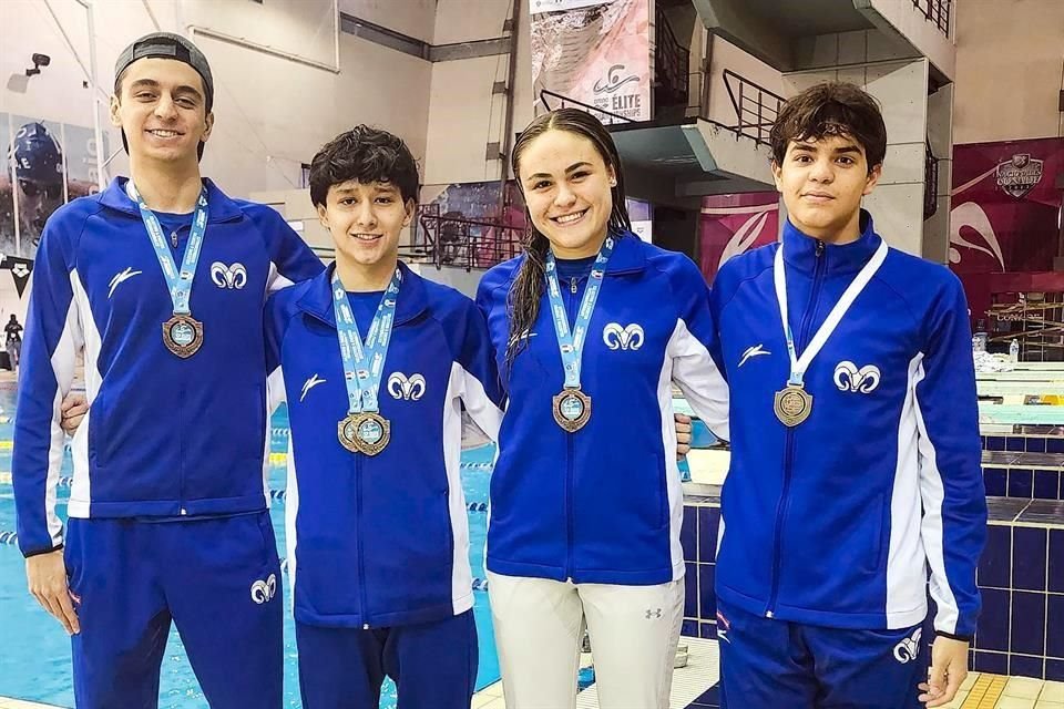 La representación del Tec de Monterrey está acaparando las medallas en el selectivo.