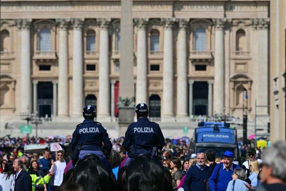 La Policía italiana ha reforzado la seguridad.